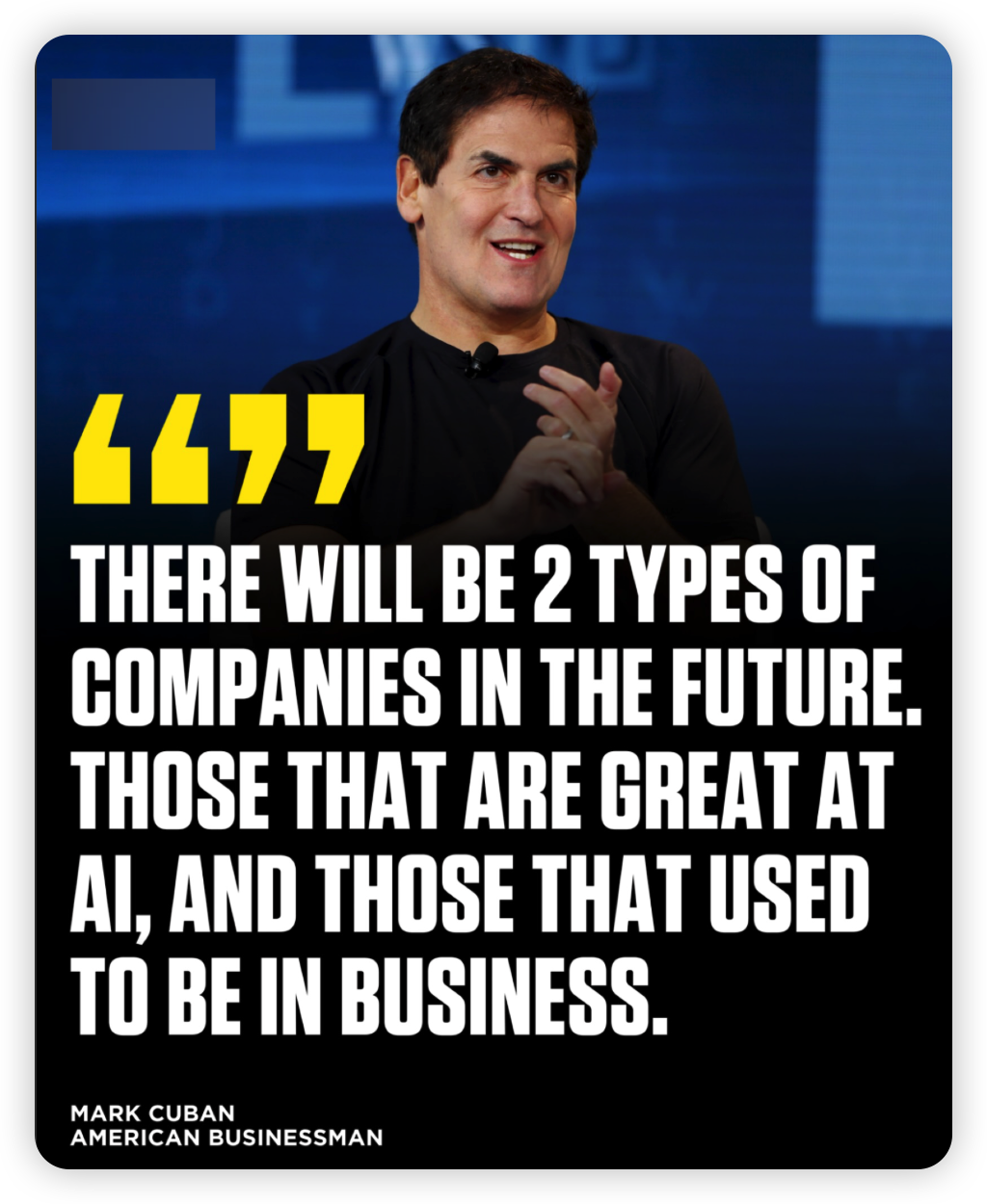 Mark Cuban on AI and the future of business